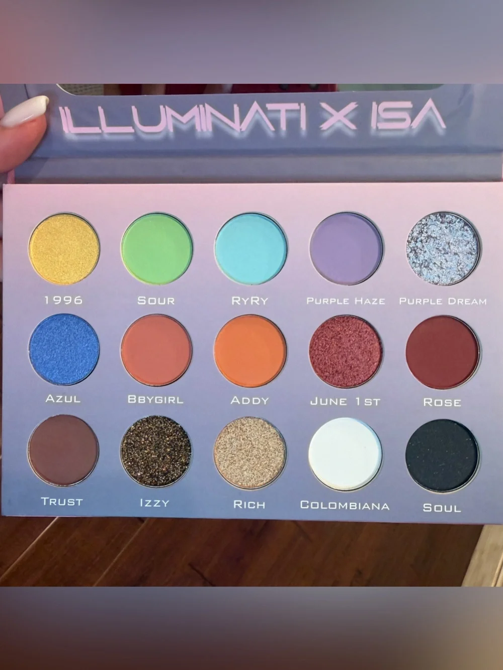 Illuminati X Isa Eyeshadow Palette by Isabel Bedoya